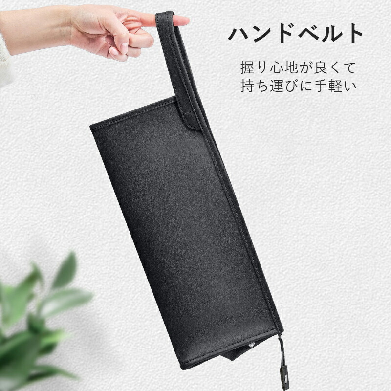 FESTINO ヘアドライヤー グレー 収納袋付き ドライヤー | FESTINO