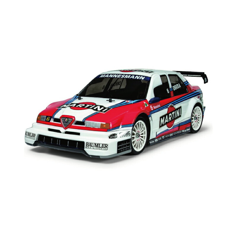 タミヤ 1/10 電動RCカーシリーズ No.606 アルファロメオ 155 V6 TI