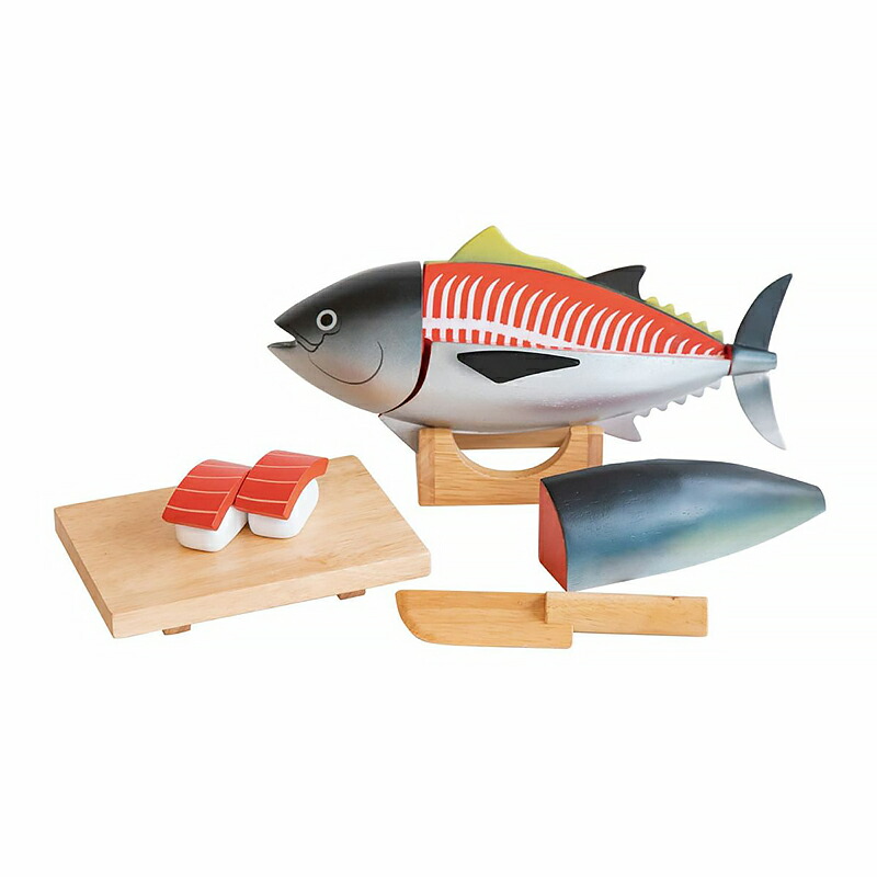 楽天市場】木製マグロ解体！寿司職人セット 827376 GENI（ジェニ）エド