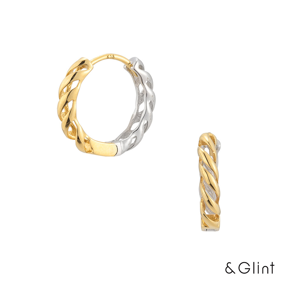 楽天市場】K18 イエローゴールド/ホワイトゴールド コンビカラー