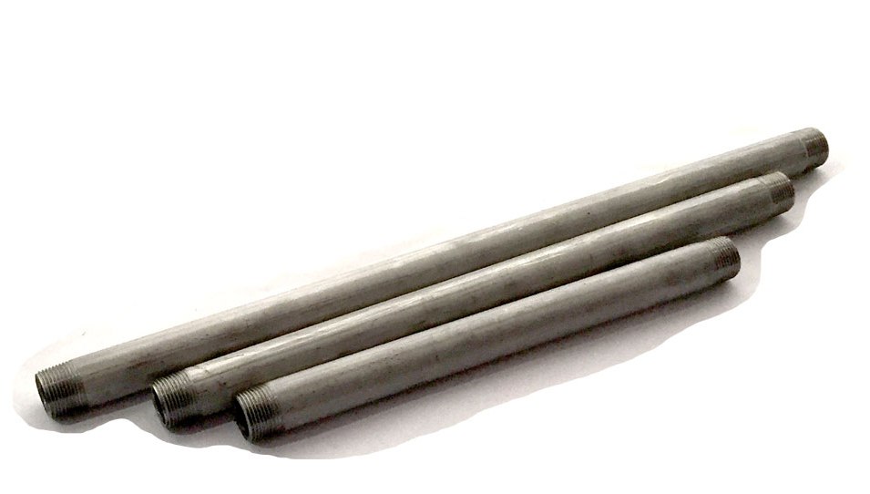 楽天市場】現場屋さん ステンレス SUS304 配管パイプ 両ねじ加工 Φ15A