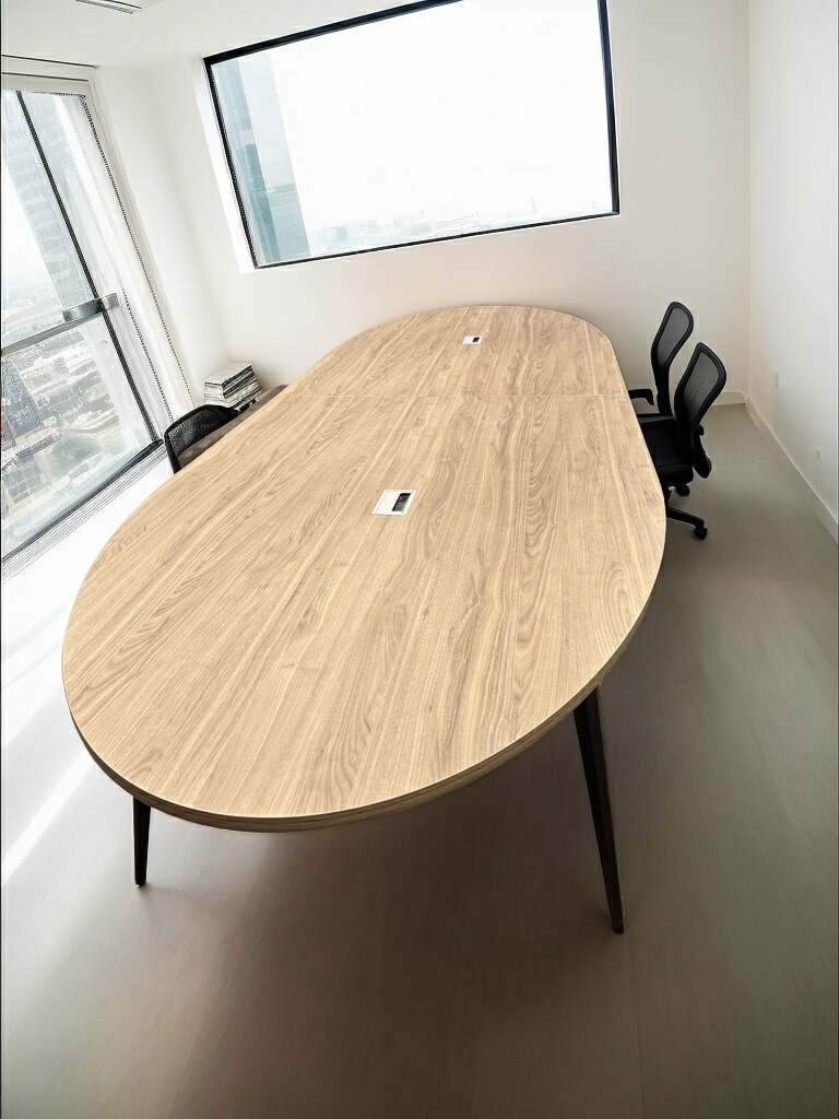 楽天市場】大型会議テーブル オーバルタイプ 楕円 会議用テーブル