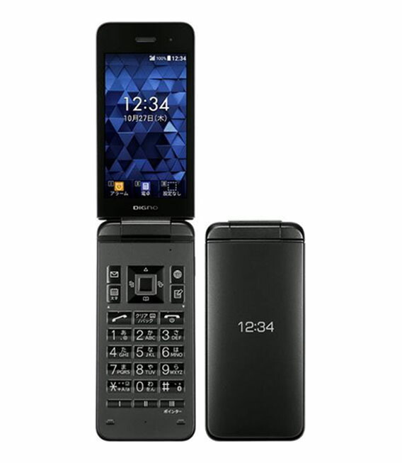 楽天市場】新品未使用 DOCOMO DIGNO ケータイ KY-42C [ブラック]SIM