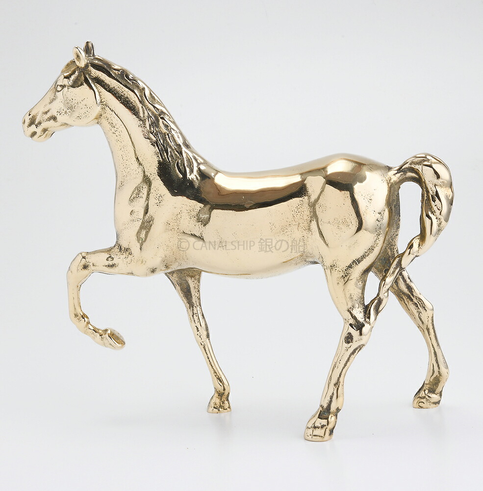 楽天市場】イタリア製 BRASS 真鍮雑貨 真鍮 馬 ブロンズ 置物 ホース