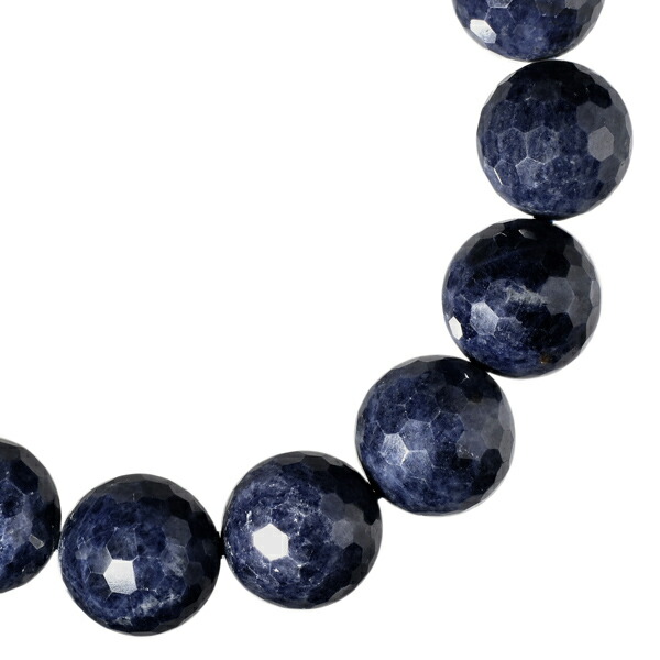 楽天市場】サファイア ブレスレット カット 12.5mm 18cm〜19cm M〜LL