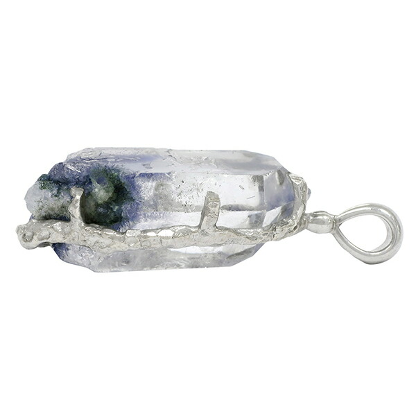 楽天市場】デュモルチェライトインクォーツ 原石 シルバー ペンダント