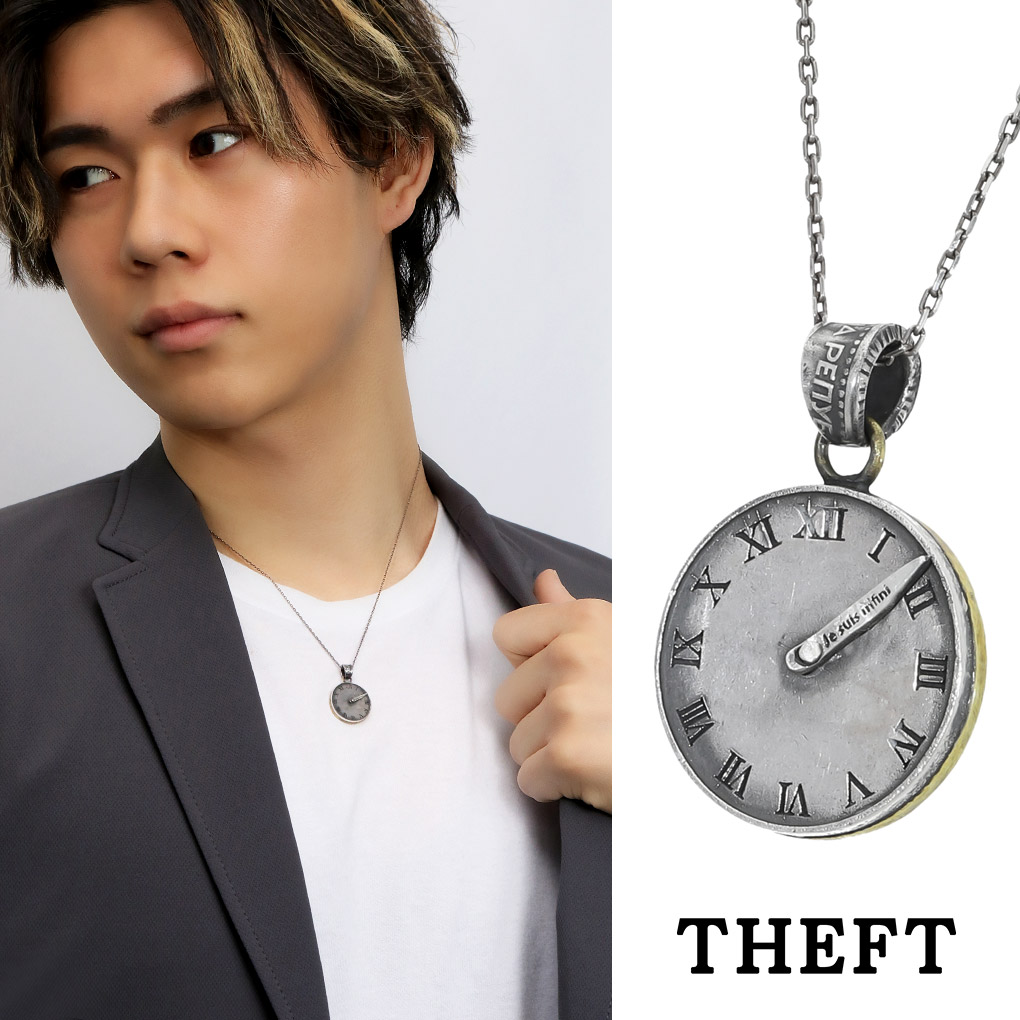楽天市場】THEFT セフト アンティーク 時計 モチーフ コイン