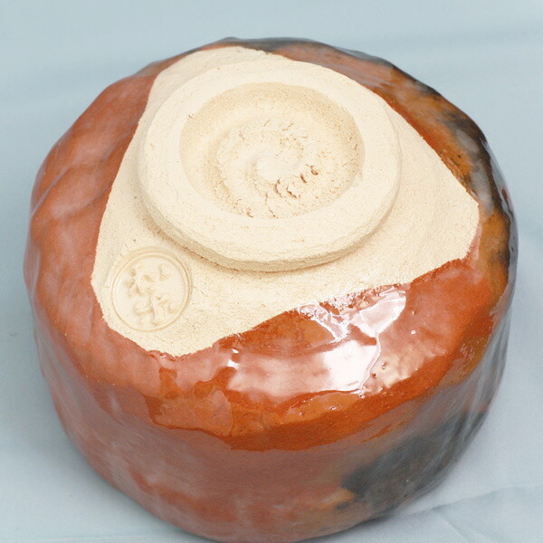 楽天市場】短冊家和楽 赤楽茶碗（抹茶碗） 〔川嵜和楽（川崎和楽