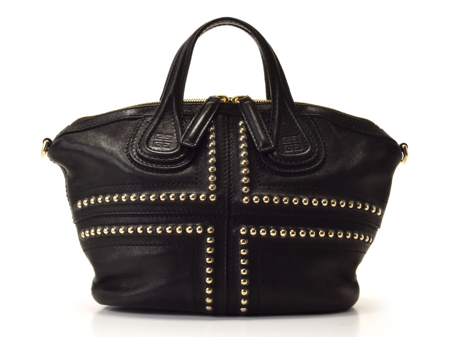 楽天市場】中古 ジバンシー ナイチンゲール スモール 2WAY カーフ 黒