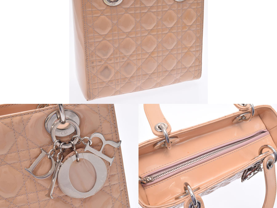 楽天市場】中古 ディオール レディディオール カナージュ エナメル