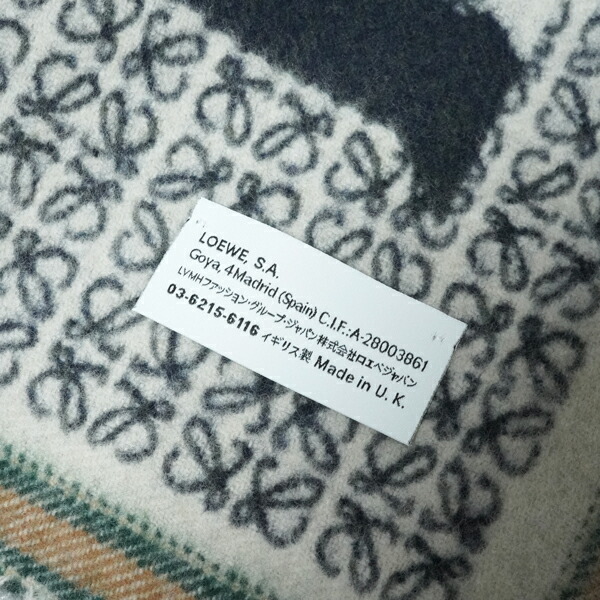 楽天市場】LOEWE ロエベ ラブ ジャカード スカーフ ストール