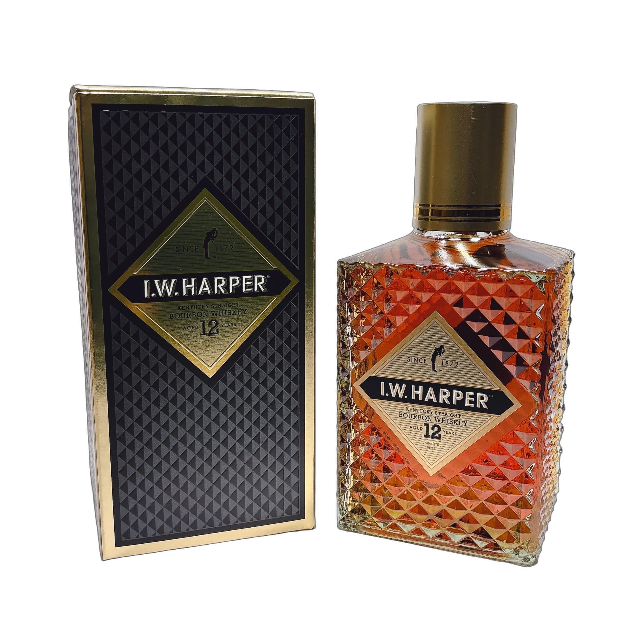 工場 終売 I.W.HARPER 12年 未開封 箱あり アイダブリュハーパー12年