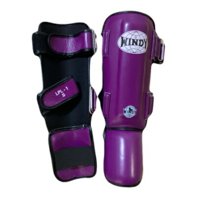 Windy レガース LPL 本革 本格的 ウィンディ キックボクシング Windy