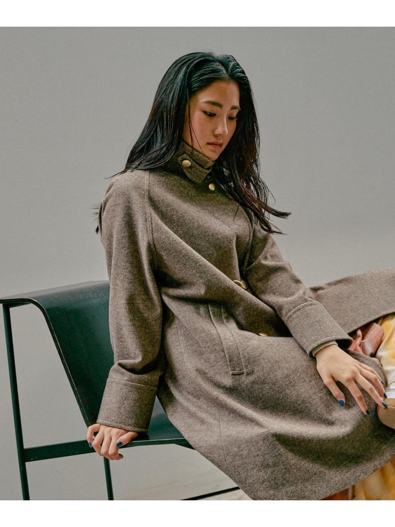 楽天市場】【SALE／20%OFF】軽やかストレッチ襟2WAYコート/499666