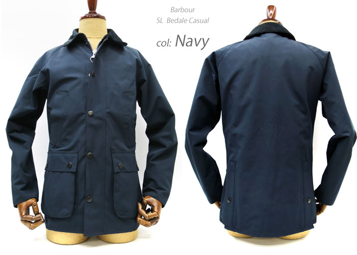 楽天市場】MCA0784 BARBOUR BEDALE SL 2LAYER ビデイル SL ツー