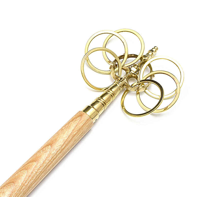 楽天市場】【錫杖】真鍮錫杖 特上品（柄：天然木）【日本製（京都産