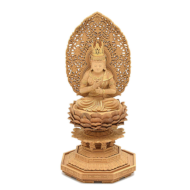 楽天市場】【仏像】木製仏像「大日如来」2寸（総丈22cm）☆特別品☆香