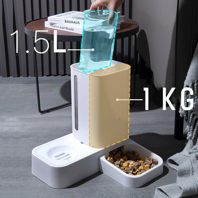 ELECOM mofult 自動給餌器＆水飲み器セット ELECOM mofult 自動給餌器