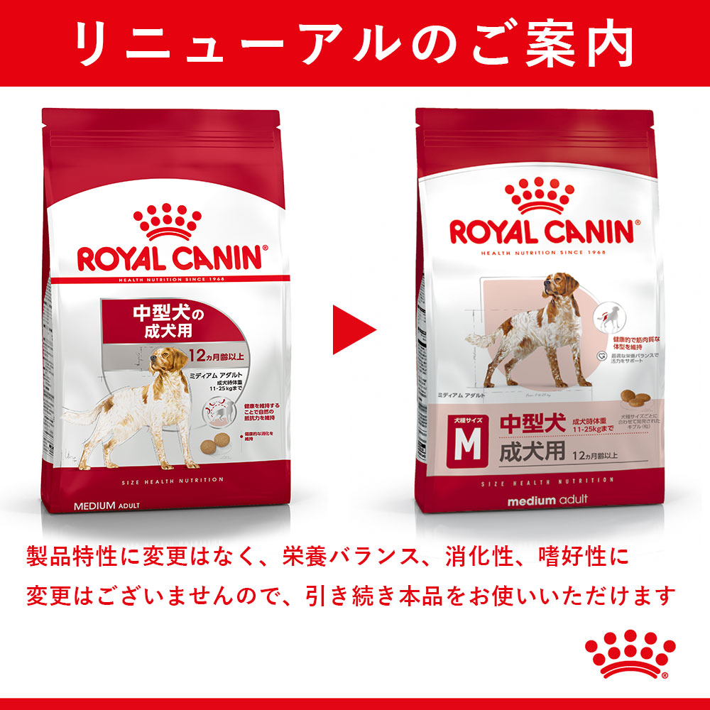 CANIN ミディアム アダルト（中型犬専用フード 成犬用） CANIN 中型犬