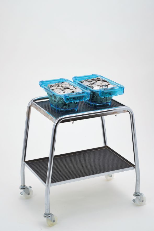 楽天市場】ドル箱カート 1台 スロットメダル演出 メダル箱専用カート