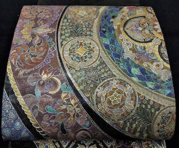 楽天市場】袋帯 藤林徳扇 螺鈿 名品 創業三百余年！12代藤林徳扇 螺鈿