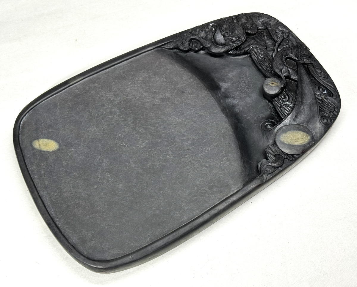 古硯清代老坑唐硯端渓 端渓硯古玩希少物