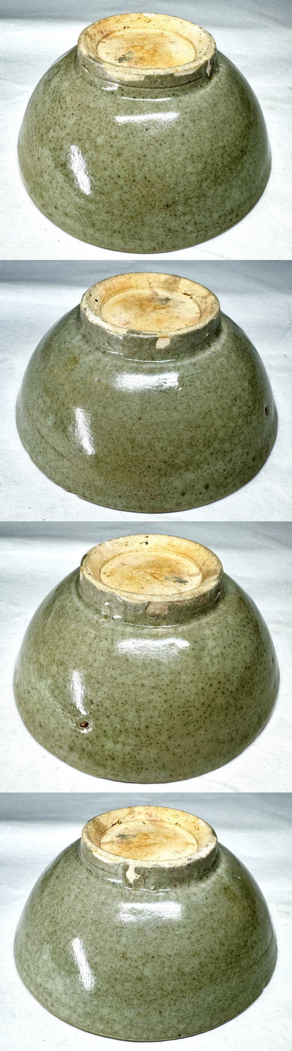 宋時代 龍泉窯青磁茶碗 時代品 伝世品焼物 歴史唐物 ウブ品 WWTT001