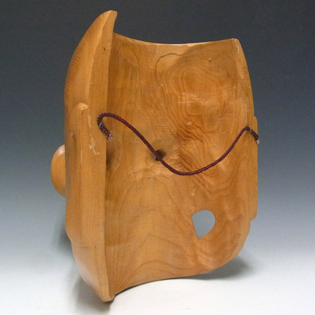 天狗面 特大 大天狗 縁起物 壁掛け 装飾品骨董 美術 木彫 高さ約44cm