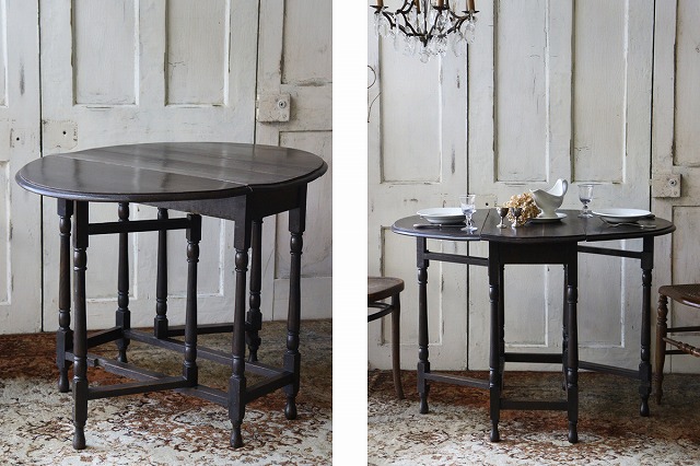 楽天市場】英国アンティーク ゲートレッグテーブル バタフライテーブル