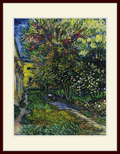 楽天市場】ゴッホ・[サンレミの療養院の庭] : グーピルギャラリー