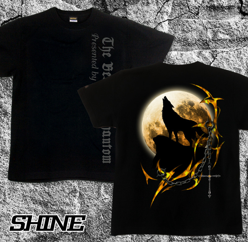 楽天市場】GENJU ウルフTシャツ メンズ 21春夏 トライバル 狼 ウルフ