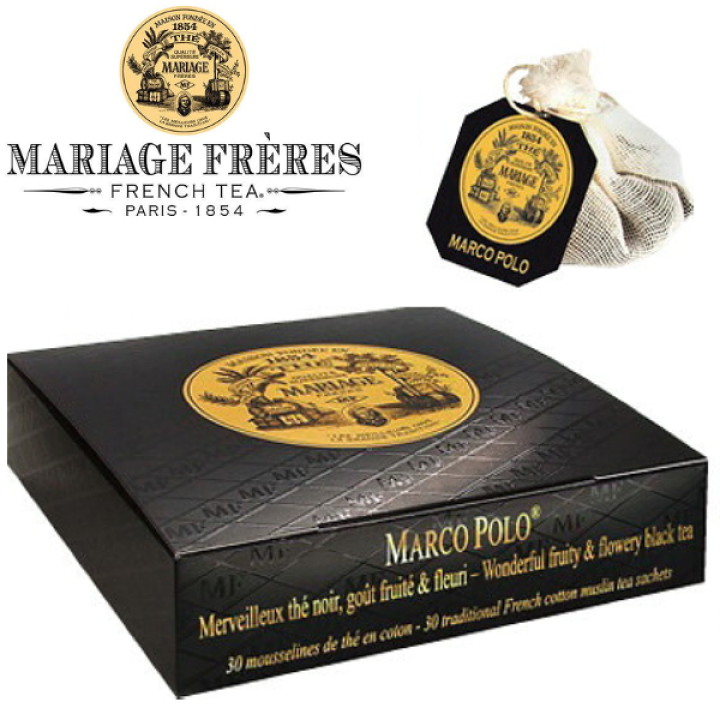 楽天市場】マリアージュフレール マルコポーロ モスリンコットン 紅茶