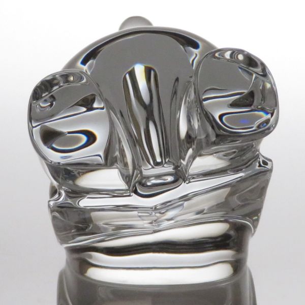 楽天市場】バカラ フィギュリン ○ クマ そり滑り 置物 オーナメント