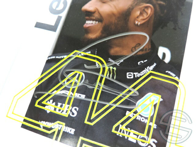 楽天市場】ルイス・ハミルトン 2023年 メルセデス AMG F1 非売品 直筆