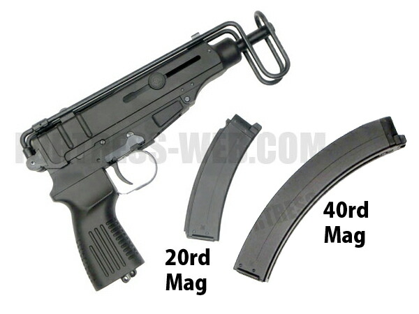 最終価格!!】KSC Vz61 スコーピオン GBB ※予備マガジン2本付き 最終