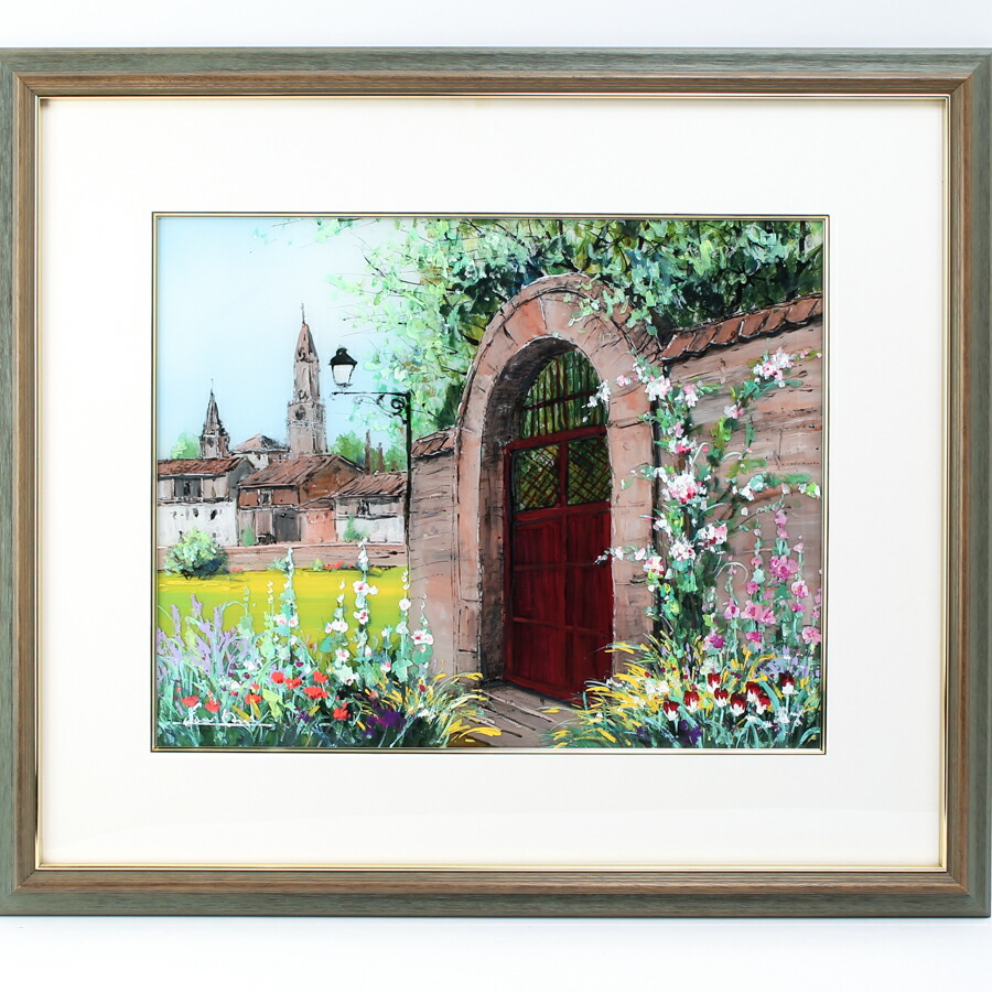 絵画 大野剛正 華やかに 絵画 大野剛正 華やかに 貴重 大野刚正 【願い