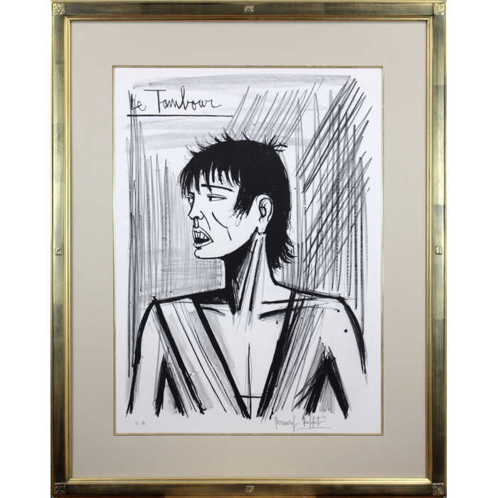 ベルナール・ビュッフェ「道化師ジョジョ」 ベルナール ビュッフェ