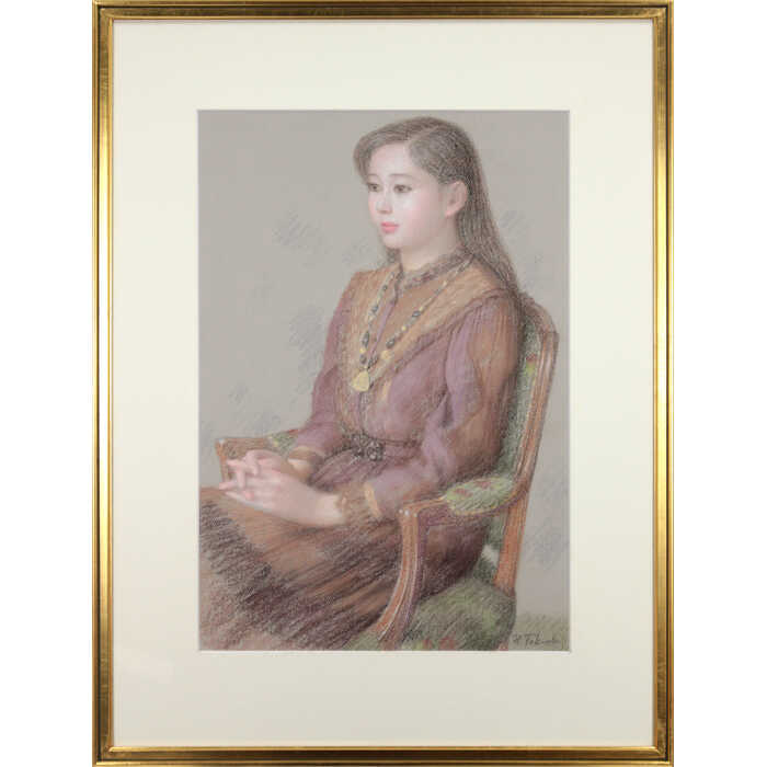 婦人 パステル オシャレ 絵画 11 婦人 パステル オシャレ 絵画 11 婦人