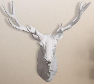 楽天市場】壁掛け 鹿 オブジェ 剥製 インテリア アニマル ANIMAL HEAD