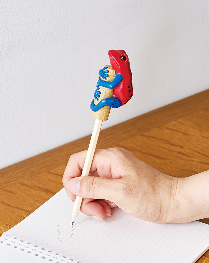 楽天市場】ペンシル＆シャープナー アニマル カエル プレゼント ギフト