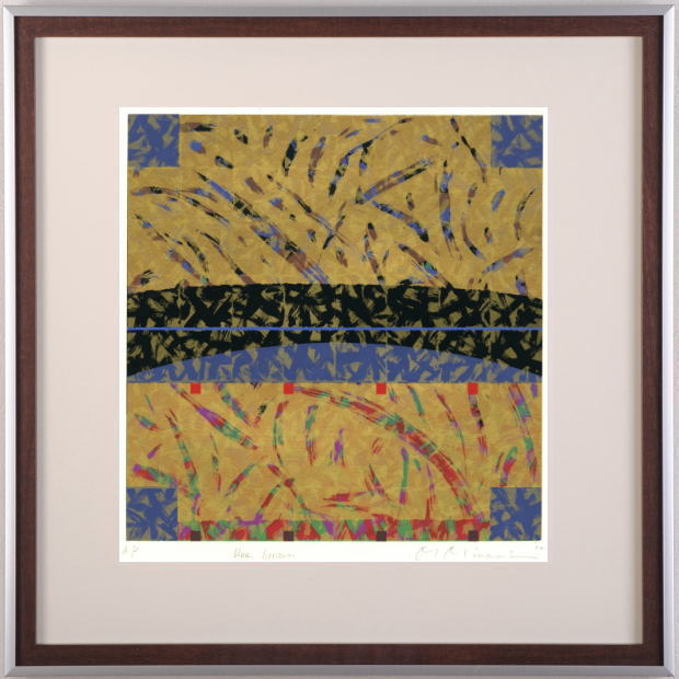 ☆ 南 正雄 シルクスクリーン 富士山 絵画 抽象画 現代アート モダンアート シルクスクリーン 版画