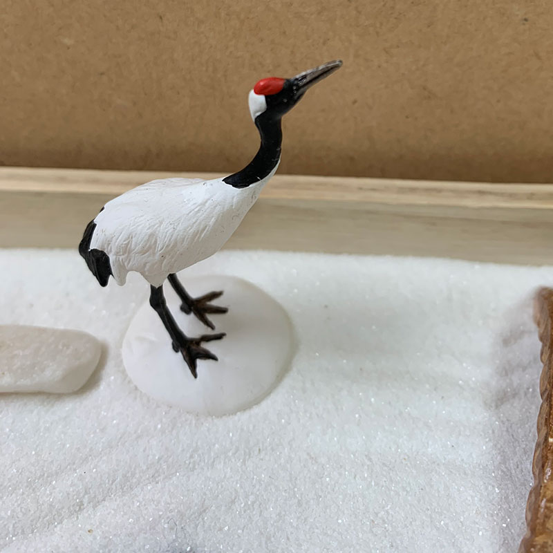 楽天市場】ミニチュア 置物 飾り フィギュア 鶴 つる タンチョウヅル