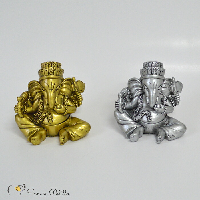 楽天市場】インドの神様 ガネーシャの置物 ガネーシャ 置き物