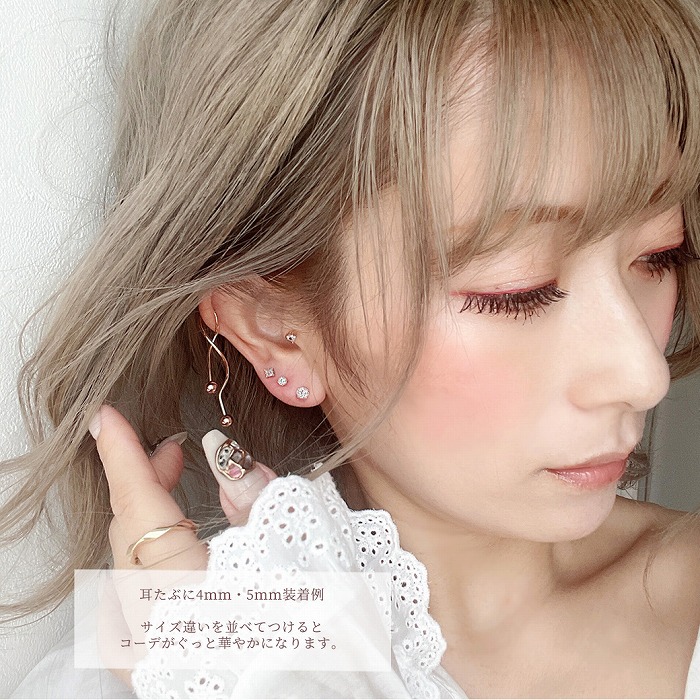 ETRO ミニメタリック ペイズリーディテール ピア ス片方のみ ミニ