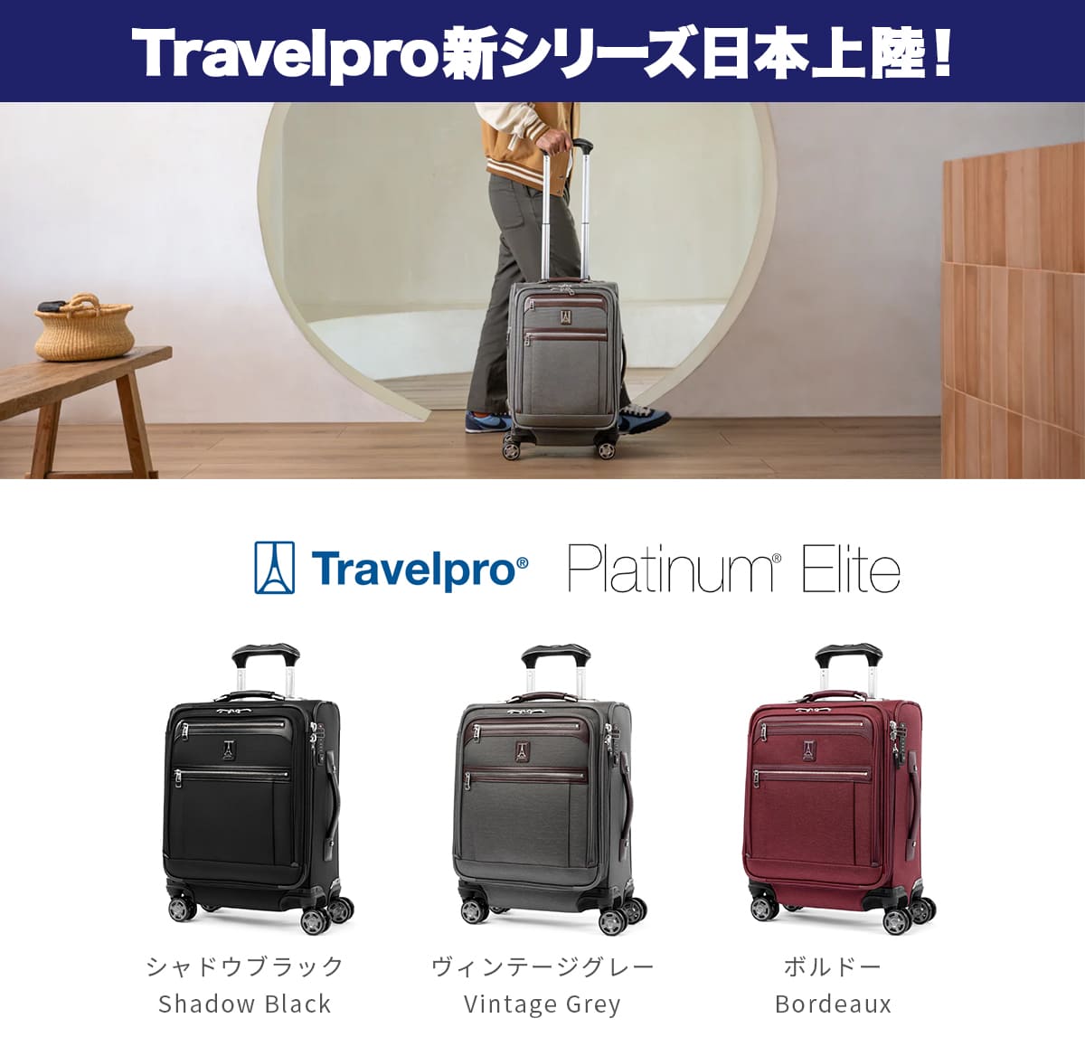 Travelpro Crew11トラベルプロ クルー 美品 機内持込 二輪 拡張