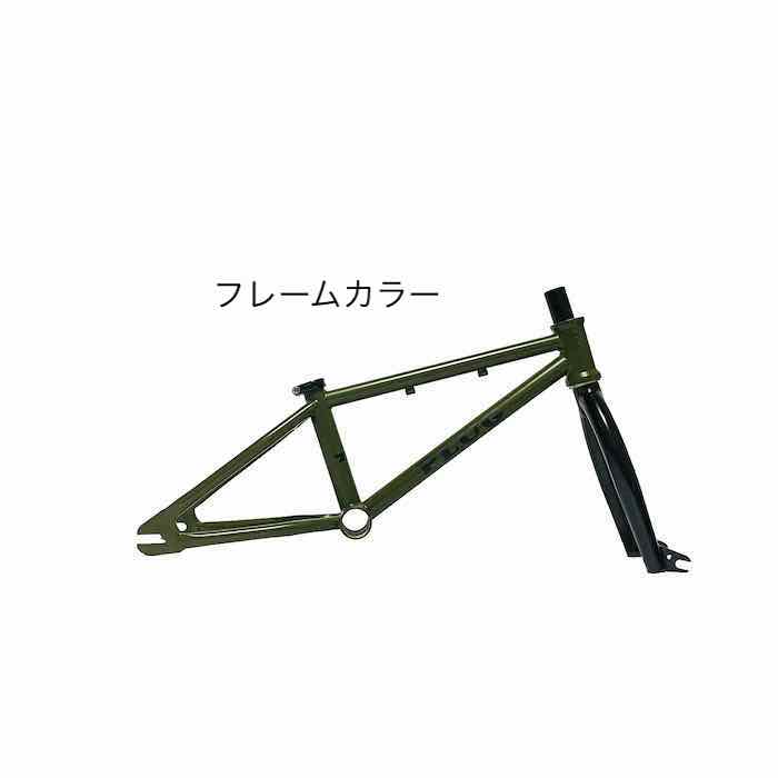 楽天市場】【組立発送】TNB Plug14 マットアーミーグリーン 【BMX