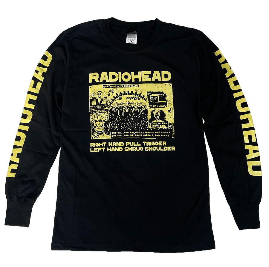 RADIOHEAD レディオヘッド 2016 ツアー Tシャツ