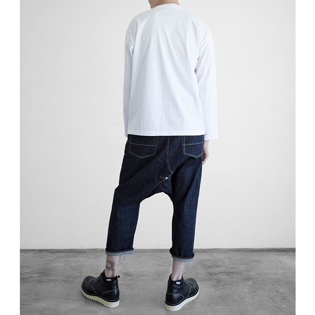 楽天市場】FUMITO GANRYU フミトガンリュウ デニム サルエルパンツ FU4