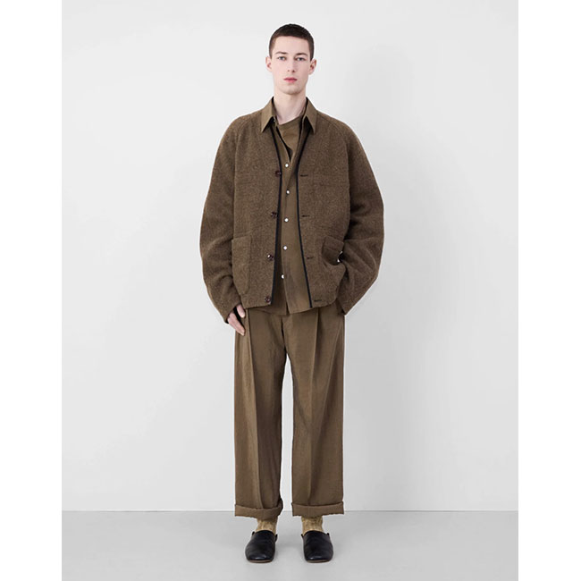 楽天市場】[SALE] LEMAIRE ルメール アルパカウール ノーカラー