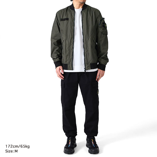 楽天市場】Stone Island ストーンアイランド ガーメントダイ MA-1